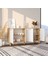 Venedikk 150CM Konsol,tv Sehpası,kitaplık,çok Amaçlı Dolap Ahşap Ayaklı 3