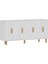 Tigerr 150CM Konsol,tv Sehpası,kitaplık,çok Amaçlı Dolap Ahşap Ayaklı 5