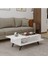 Dream 105CM Beyaz Orta Zigon Sehpa 1