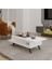 Dream 105CM Beyaz Orta Zigon Sehpa 2