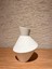 Beyaz Modern Taş Tozu VAZO(20CM) - Tek Parça Dekoratif Vazo 2