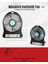 USB Girişli Taşınabilir Masaüstü Mini Fan – 3 Kademeli Hız, Şarjlı, Işıklı, Sessiz Çalışma 1