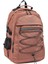 Young 51537 Pink Pembe Unisex Çok Cepli Suya Dayanıklı Sırt Çantası 2