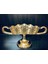 Gold Kristal Taşlı Ayaklı Gondol Çikolatalık LKM-289 1