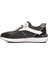 2Y1076-6285 M Siyah-Beyaz Hakiki Deri Erkek Sneaker 2
