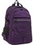 Young 51537 Purple Mor Unisex Çok Cepli Suya Dayanıklı Sırt Çantası 2
