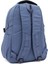 Young 51585 Blue Mavi Unisex Çok Cepli Anahtarlık Aksesuarlı Suya Dayanıklı Sırt Çantası 4