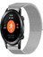 Honor Magic Watch 2 46MM Uyumlu Kordon Hasır Metal Örgü Mıknatıslı Kayış 1