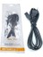Elektrik Power Güç Kablosu Fişi Teytp Yazıcı Radyo Ps2/3/4 2 Pin C7 (1.5 Metre) 1