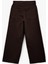 Yüksek Bel Düğmeli Cepli Rahat Kalıp Geniş Paça Denim Pantolon - Culotte Jeans 2