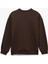 Uzun Kollu Bisiklet Yaka Nakışlı Oversize Sweatshirt 2