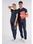 Dr Greys Modeli Lacivert Royal Çift Yön Likralı Premium Scrubs 3