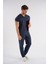 Dr Greys Modeli Lacivert Royal Çift Yön Likralı Premium Scrubs 8