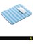 Mavi Renkli Çizgili Ergonomik Mouse Pad - 23 cm x 19 cm - Kaydırmaz Taban Ev ve Ofis Kullanımı Için Ideal Fare Altlığı Mousepad 3
