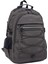 Young 51537 Grey Gri Unisex Çok Cepli Laptop Bölmeli Suya Dayanıklı Sırt Çantası 2