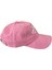 Vintage Görünümlü Unisex Lüks Yıkamalı Nakışlı Şapka - Pembe 2