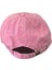 Vintage Görünümlü Unisex Lüks Yıkamalı Nakışlı Şapka - Pembe 3