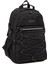Young 51537 Black Siyah Unisex Çok Cepli Suya Dayanıklı Sırt Çantası 2