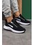 Taban Kalın Siyah Spor Ayakkabı Erkek Spor Ayakkabı Sneaker Ayakkabı 1
