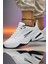Taban Kalın Düz Beyaz Sneaker Ayakkabı Kadın Spor Erkek Spor Bez Ayakkabı 1