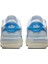 Air Force 1 Shadow Sneaker Unisex Reflektörlü Hakiki Deri Günlük Spor Ayakkabı Mavi 4