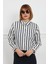 Çizgili Crop Gömlek 5
