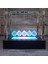 Renkli LED Işıklı Balans Topları Cam Topları Işıklı Vıp Illuminous Newtons Cradle LED Light Ball 4