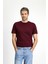 Bisiklet Yaka Slim Fit Dar Kesim Süprem Pamuklu Tişört 2