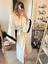 Luxury Kutulu Saten Uzun Kimono Kol Çiçek Detay Bride Lohusa Sabahlık Toka Hediyeli 3