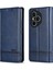 Honor 400 Pro 5g Inek Derisi Doku Pu Deri Cüzdan Telefon Kılıfı (Yurt Dışından) 1