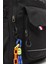 Young 51585 Black Siyah Unisex Çok Cepli Anahtarlık Aksesuarlı Suya Dayanıklı Sırt Çantası 6