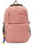 Young 51583 Pink Pembe Unisex Çok Cepli Anahtarlık Aksesuarlı Suya Dayanıklı Kapaklı Sırt Çantası 1