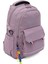 Young 51585 Purple Mor Unisex Çok Cepli Anahtarlık Aksesuarlı Suya Dayanıklı Sırt Çantası 5
