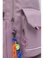 Young 51585 Purple Mor Unisex Çok Cepli Anahtarlık Aksesuarlı Suya Dayanıklı Sırt Çantası 6