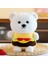1 Parça Peluş Oyuncak Seti Bebek Bebek Karikatür Küçük Bebek Bebek Kolye Ucu (Yurt Dışından) 1