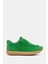 Troy Unisex Yeşil Gerçek Süet Deri Sneaker 1
