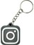 Nfc Anahtarlık - Instagram Anahtarlık Gri (Küçük Boy 3 Cm) 1