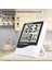 Ev Ofis Oda Için Masaüstü Dijital Göstergeli Termometre Nem ve Isı Ölçer Saat Thermometer Hygrometer 3