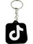 Nfc Anahtarlık - Tiktok Anahtarlık Siyah Model 1 (3,5 Cm) 1