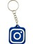 Nfc Anahtarlık - Instagram Anahtarlık Mavi (Küçük Boy 3 Cm) 1