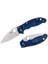 Manix 2 Transluscent Handle Blue Plain Çakı 2