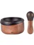 Crush Mörser Seti, 2 Parça, Gusseisen & Akasya Ahşap, 13 cm 1