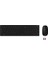 W5000 Almanca Kablsouz Klavye-Mouse Set Siyah (W5000-Ger-Syh) 3