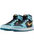 Air Jordan 1 Zoom Air Cmft 2 Leather Unisex Sneaker Hakiki Deri Unisex Günlük Spor Ayakkabı Mavi 3