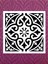 Stencil Sarayi Boyama Şablon Damask Çini Mandala - 2163 Ölçü 40X40 1