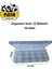 Şeffaf Çok Bölmeli Organizer Kutusu, Boncuk ve Takı Saklama, 20x10cm, 10 Adet 1