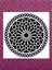 Stencil Sarayi Boyama Şablon Damask Çini Mandala - 2101 Ölçü 60X60 1