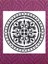Stencil Sarayi Boyama Şablon Damask Çini Mandala - 2215 Ölçü 80X80 1