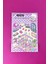 1713 3D Sticker Kütüphane Temalı Mor 1