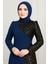 Pullu Tesettür Balık Abiye Elbise 2777 2